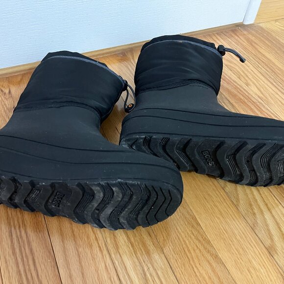 Bogs Kids' Snow Boots Snow Shell Size 5 Black - Picture 5 of 9